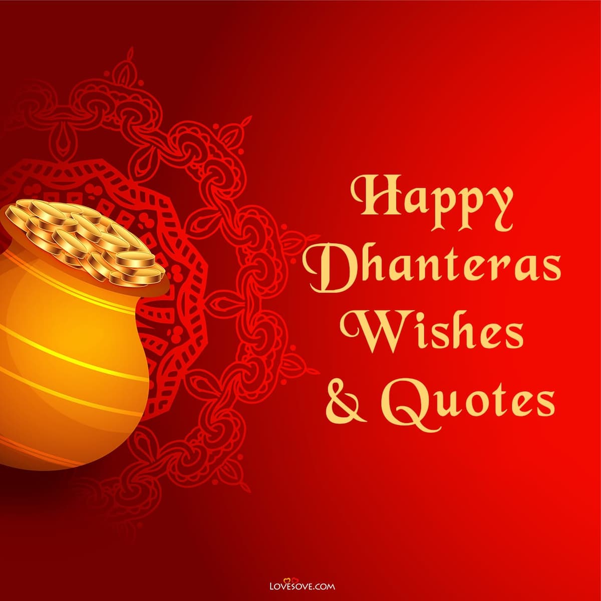 Happy Dhanteras Wishes & Quotes 2024