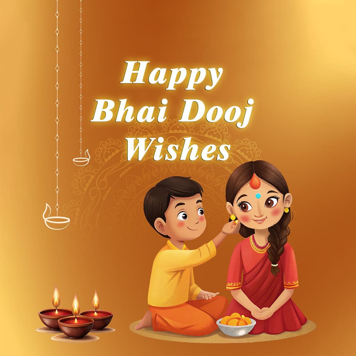 Happy Bhai Dooj Wishes 2024