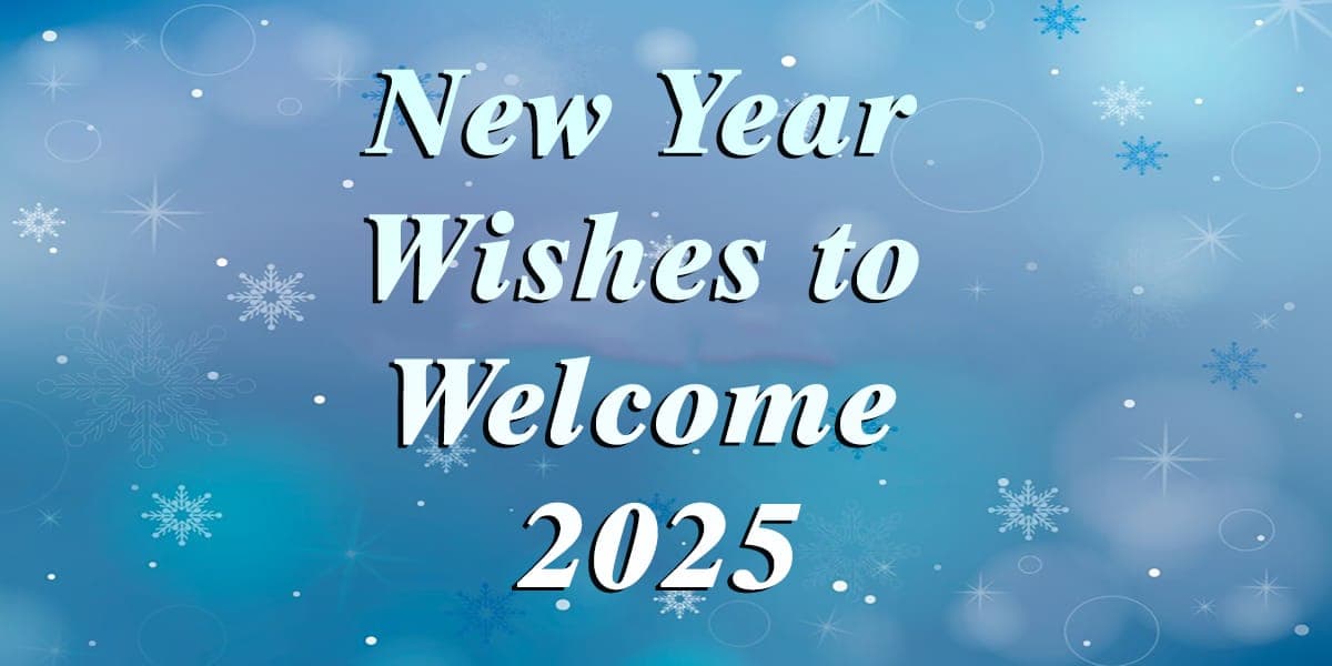 New Year Wishes to Welcome 2025,  Happy New Year 2025 HD Images