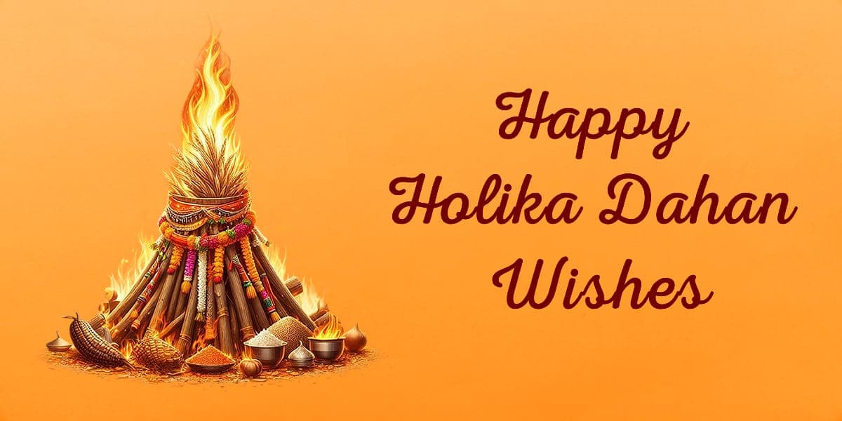 Happy Holika Dahan Wishes, Holika Dahan 2025 Images