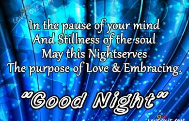 Good Night Love Message Hindi