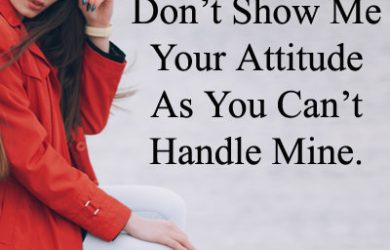 Attitude Quotes