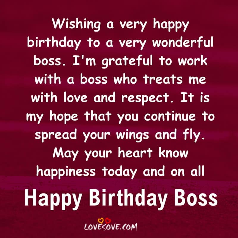 Featured image of post Happy Birthday Boss Quotes In English