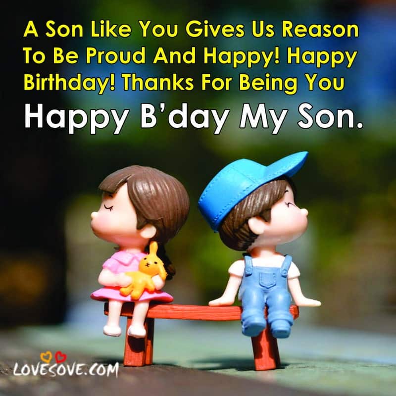 Birthday Status For Son In English, Best Birthday Wishes For Son