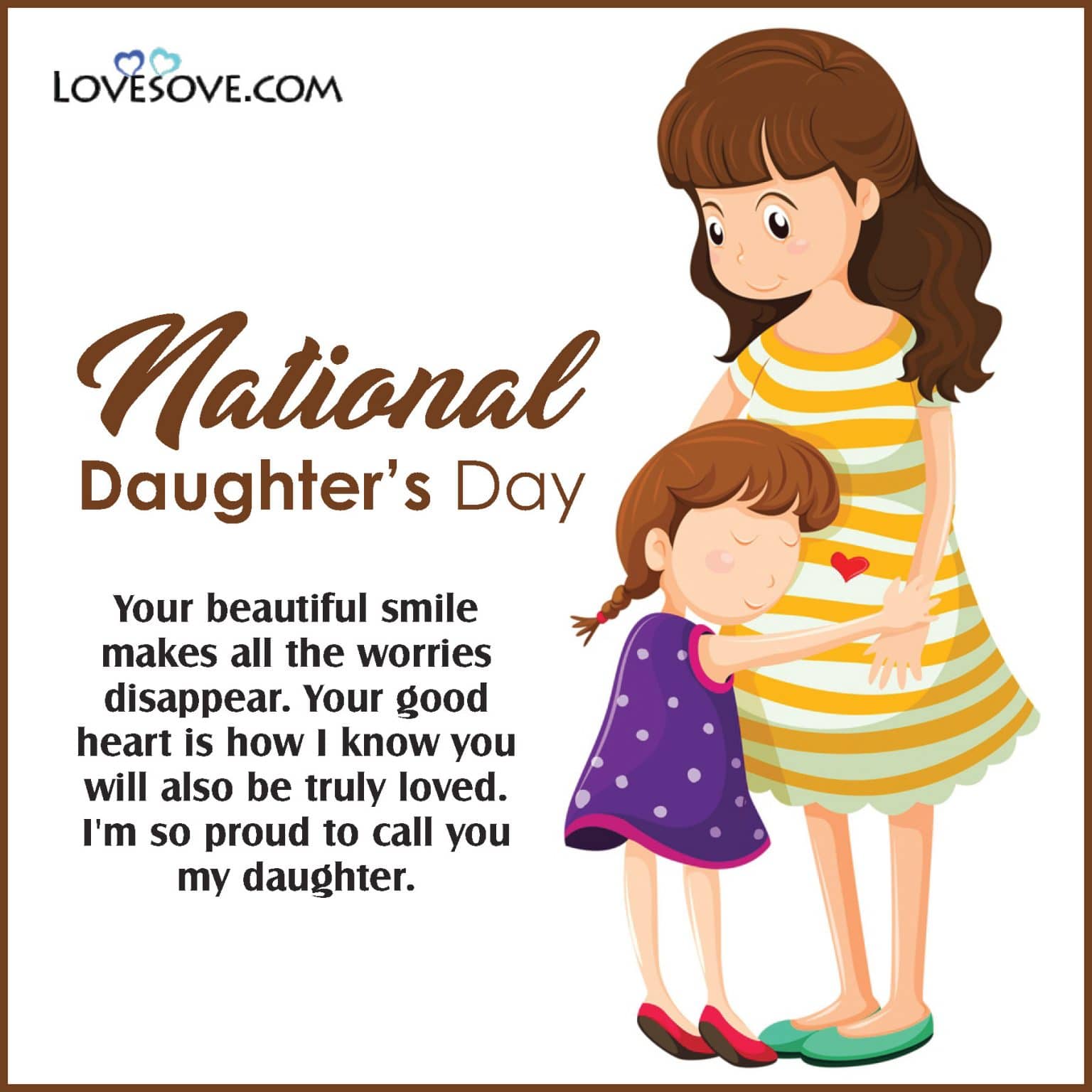 Happy Daughters Day Images 2024 Lorri Malvina