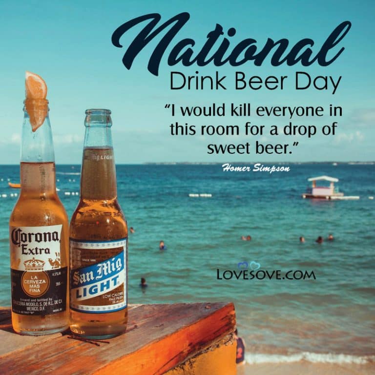 National Drink Beer Day Pictures, Status, Quotes, Thoughts & Wishes