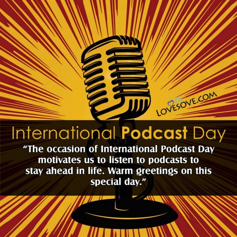 International Podcast Day Quotes, Theme, Thoughts, Slogan & Wishes