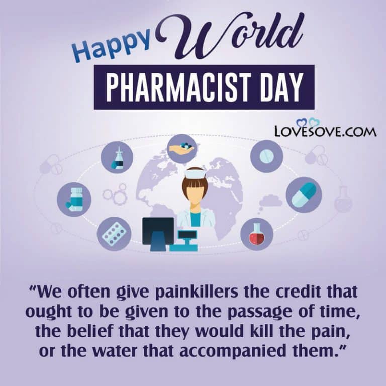World Pharmacist Day Best Quotes, Messages, Status, Thoughts & Wishes