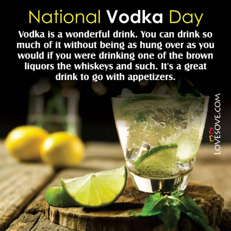 National Vodka Day 2024 ilise eleonora