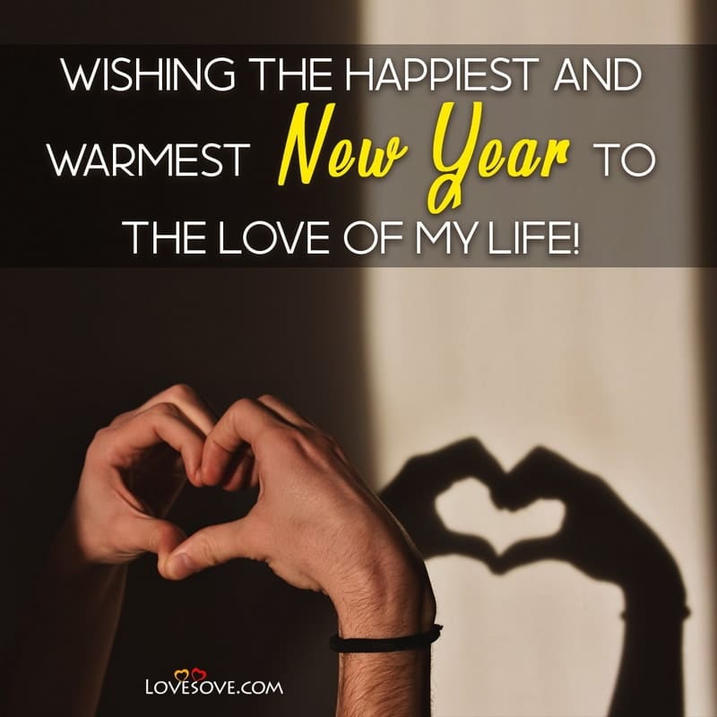 Happy New Year Wishes for HusbandWife, New Year Quotes for Husband