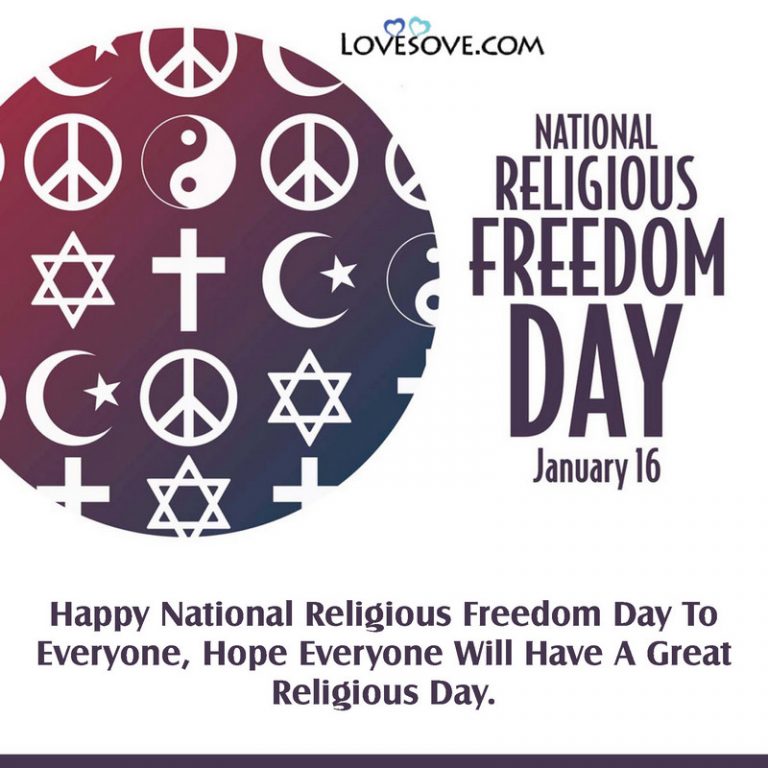 National Religious Freedom Day Wishes, Quotes, Thoughts & Status