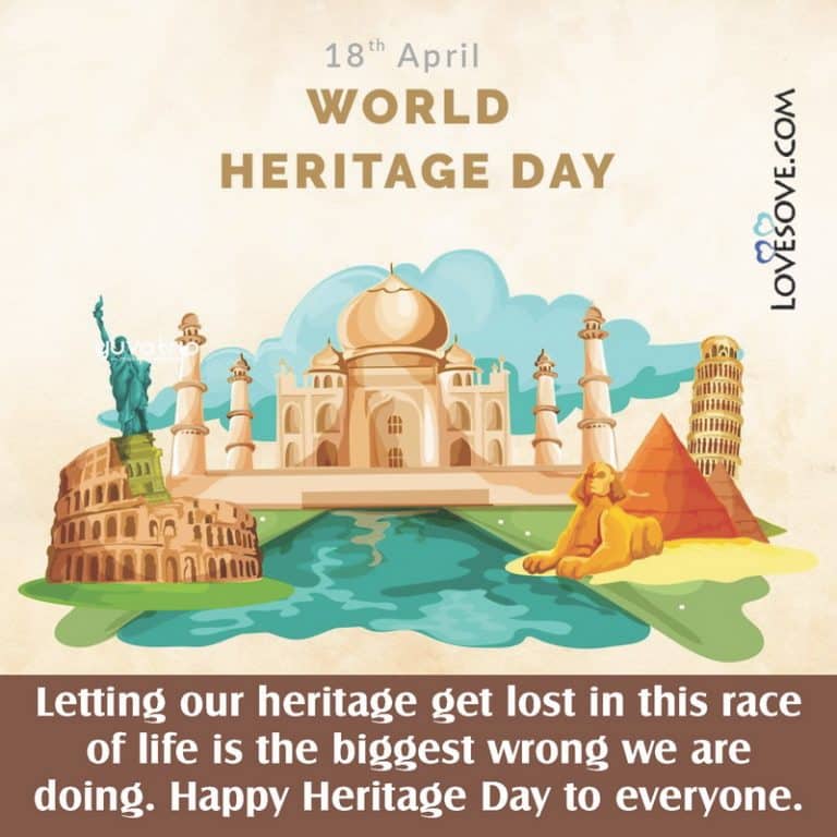 Happy World Heritage Day Quotes, Wishes & Messages SHAYARI WORLD