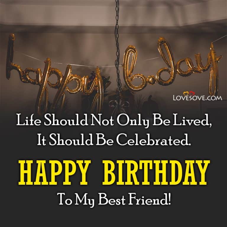 Happy Birthday My Friend Quotes, Birthday Wishes, Images