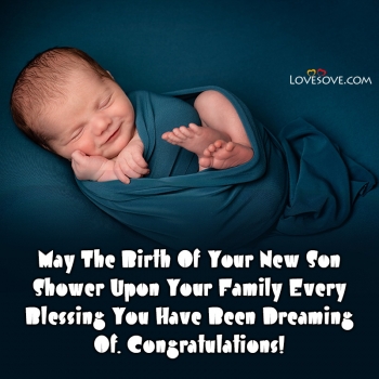 Congratulations Message For Baby Boy, Quotes Images