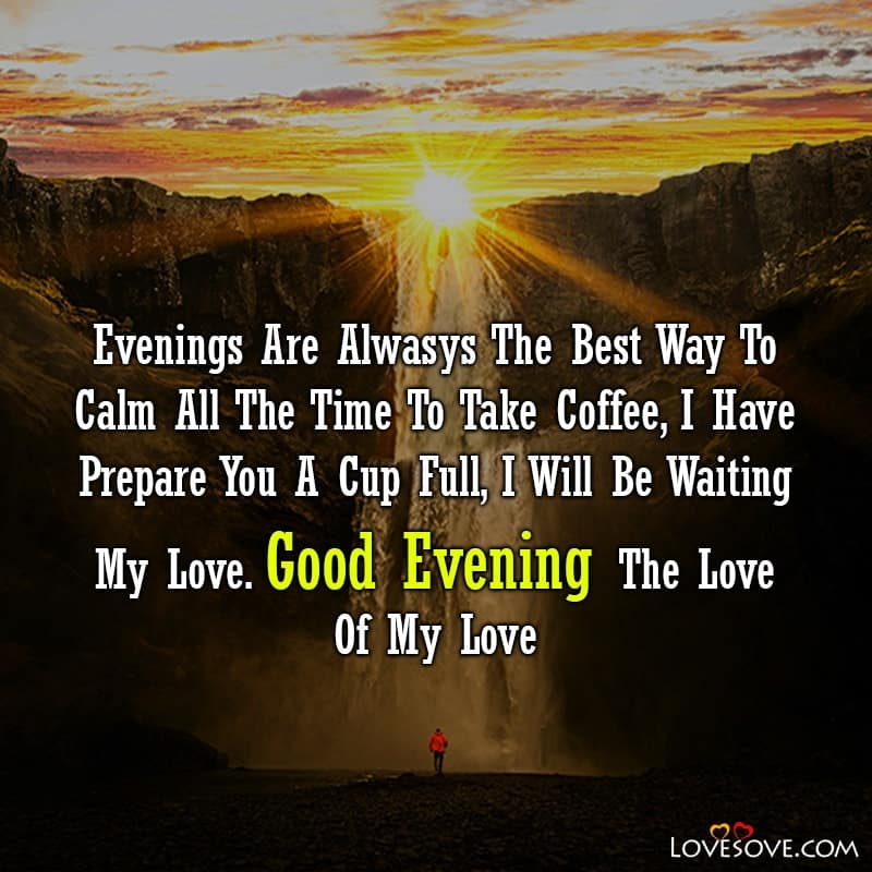 Good Evening Message To My Love, Good Evening My Love Cards