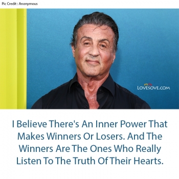 Sylvester Stallone Famous Quotes, Happy Birthday Sylvester Stallone