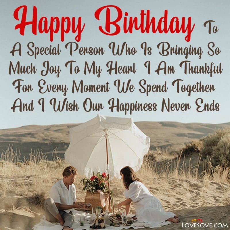 Birthday Wishes For Boyfriend, Messages, Quotes & Thoughts