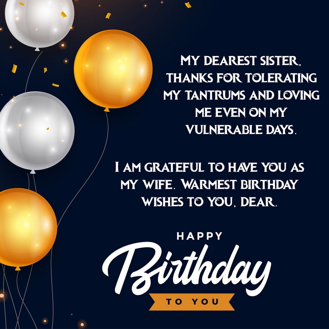 Beautiful Birthday Wishes For Sister Birthday Messages For Sister 