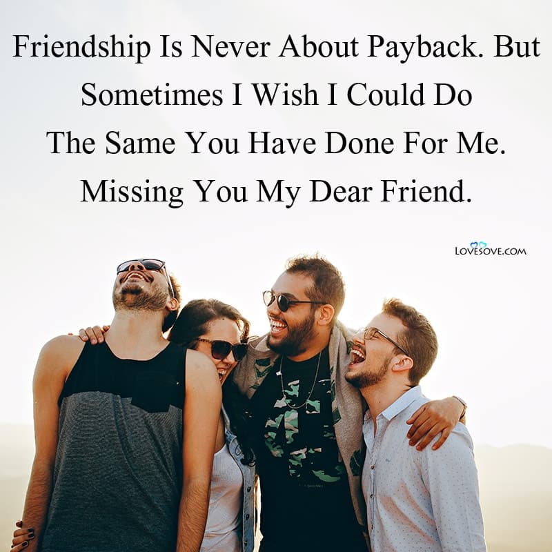 miss you quotes for friends