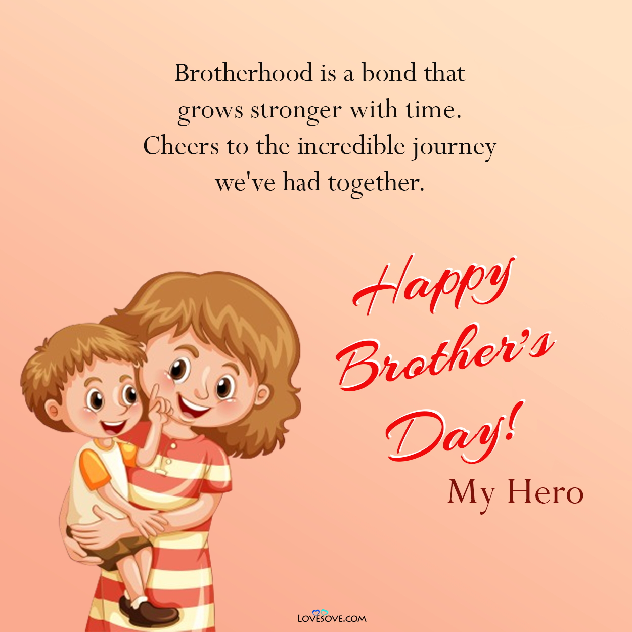 happy brothers day wishes english lovesove 6, important days