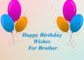 happy birthday wishes for brother, heart touching birthday wishes for brother