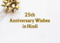 anniversary wishes in hindi, 25th anniversary wishes for parents in hindi