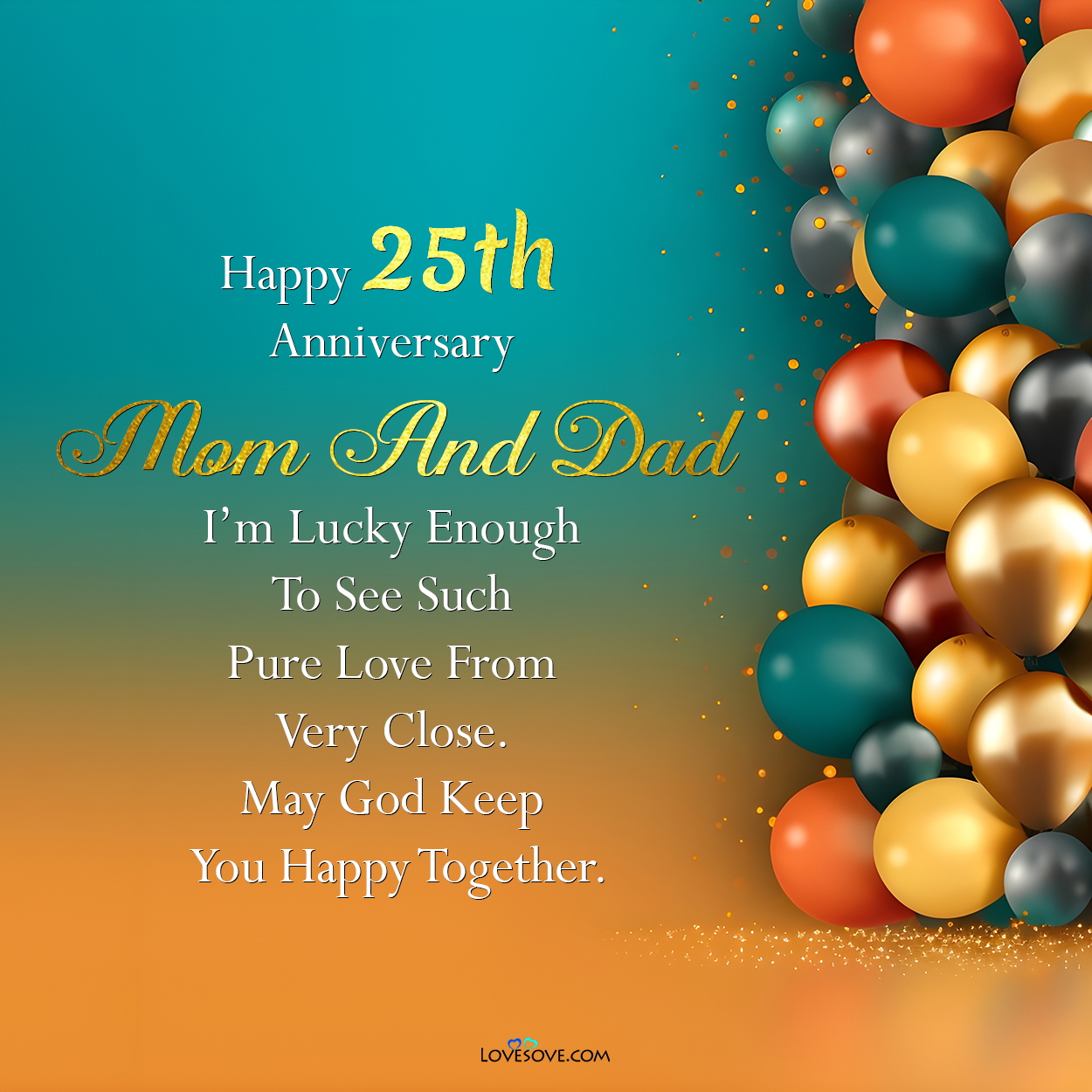 25th wedding anniversary wishes, 25th wedding anniversary wishes for parents