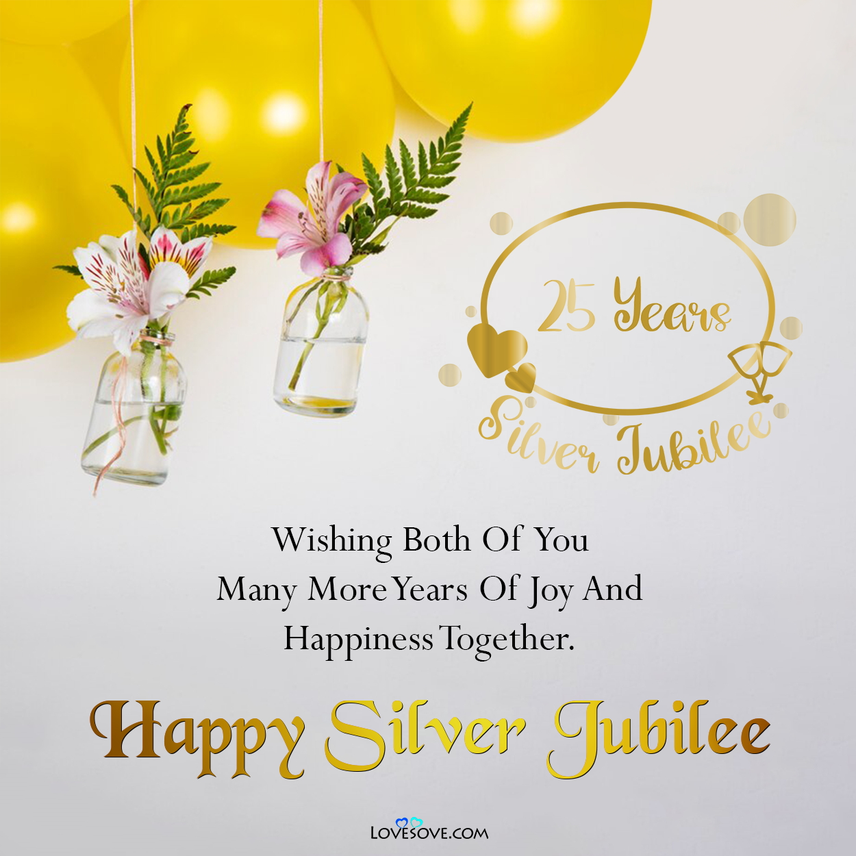 25th wedding anniversary quotes for wife, silver jubilee anniversary wishes 